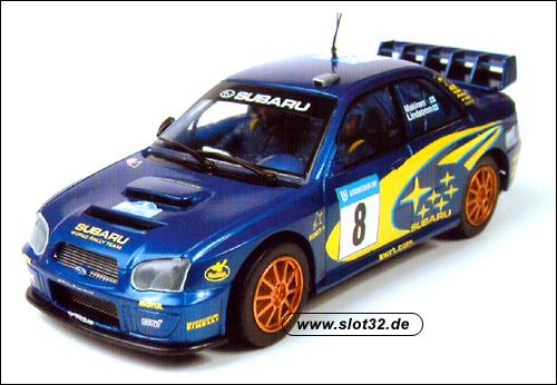 SCALEXTRIC Subaru WRC works # 8